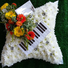 Cushion funeral tribute