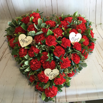 Wooden Hearts (Funeral Add On)