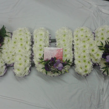 MUM based lettering tribute