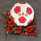 bespoke football funeral tribute