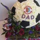 bespoke football funeral tribute