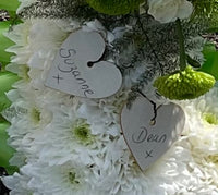 Wooden Hearts (Funeral Add On)