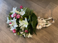 Tied Spray, Tied Sheaf- Rose and Lily