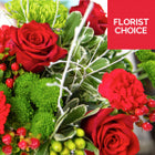 Florist choice Christmas bouquet , hand tied design
